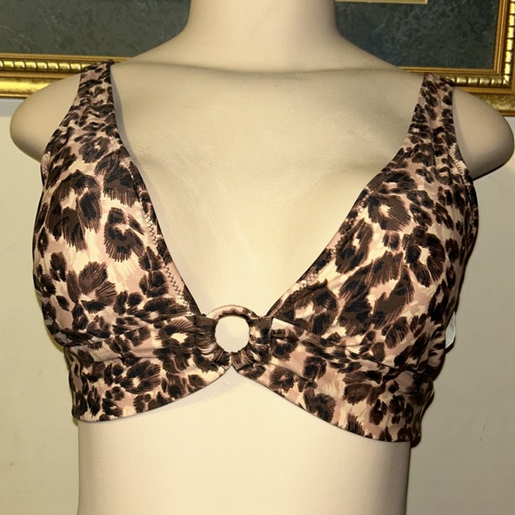 Aerie Longline Plunge Leopard Ring
Bikini Top & Swim Choose Bikini Size Set M - Picture 6 of 12
